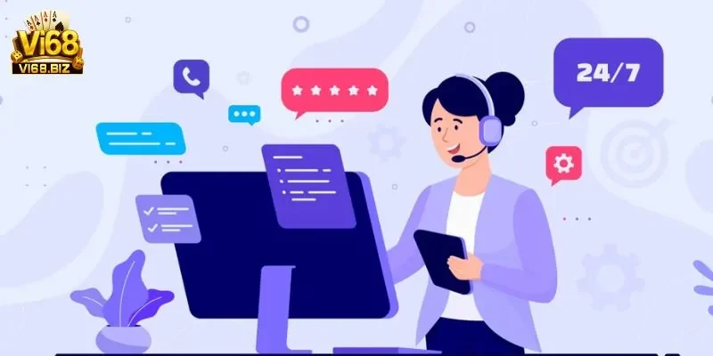 Vi68 Dịch vụ khách hàng rất tốt